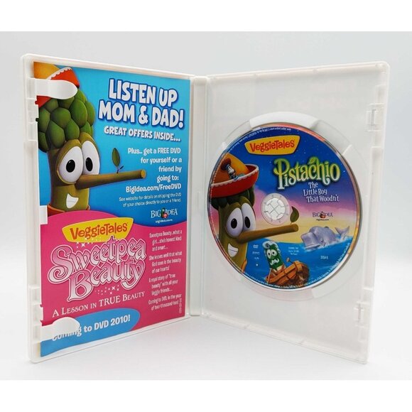 Veggie Tales Lot of 3 DVDs The Search for Noah's Umbrella Pistachio - Picture 5 of 7